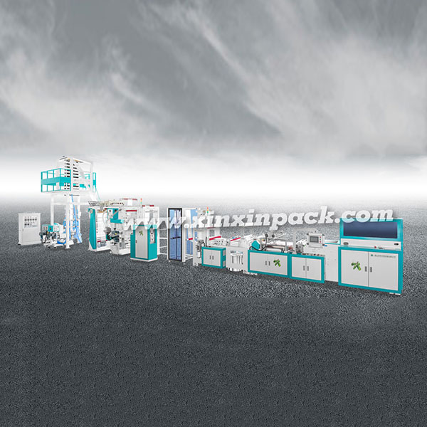 夾鏈袋裝袋、裝盒、裝箱生產線